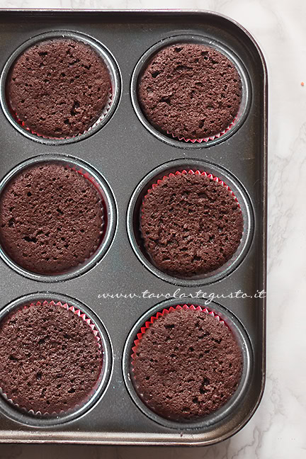 cupcake foresta nera pronti da farcire