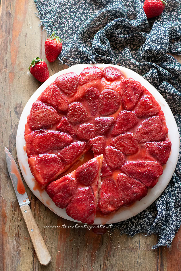 ricetta tarte tatin alle fragole