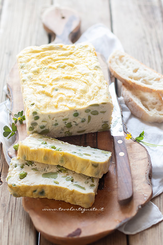 sformato di ricotta e verdure