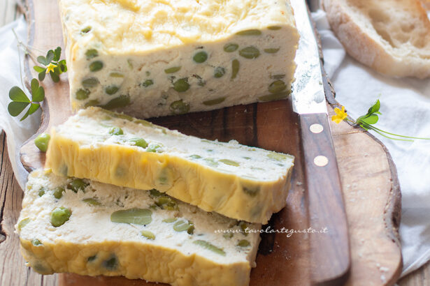 sformato di ricotta e verdure