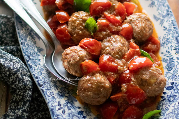 Polpette allo scarpariello