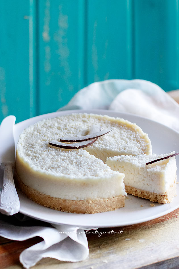 cheesecake al cocco ricetta