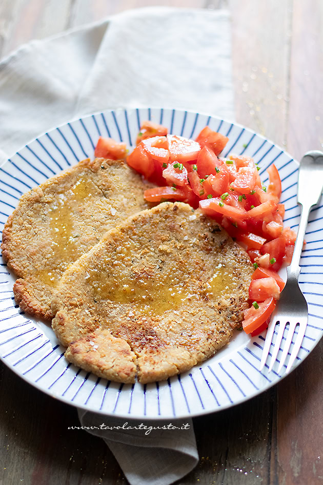 cotolette di ceci ricetta