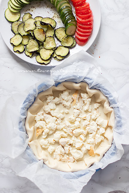 farcire la torta salata estiva