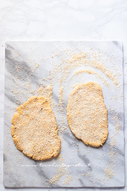 formazione cotolette di ceci