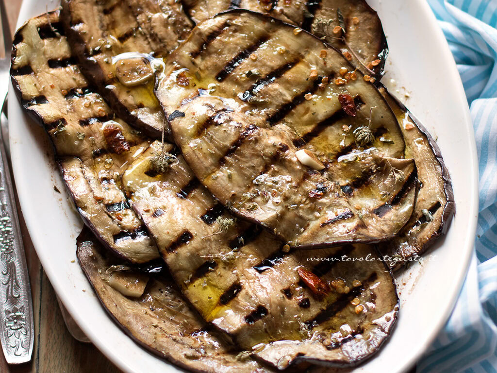 Melanzane grigliate (perfette, gustose)