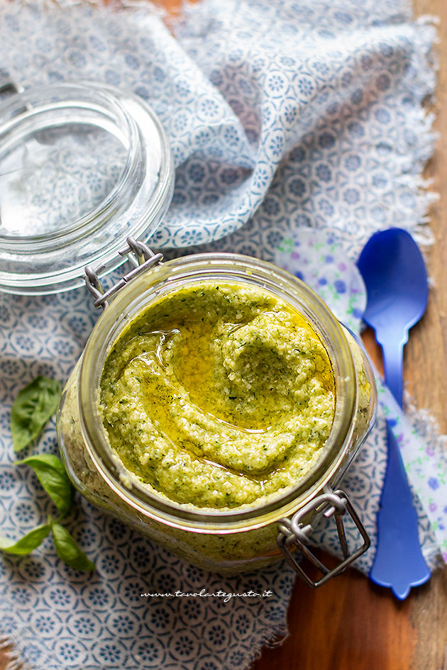 Pesto di zucchine ricetta