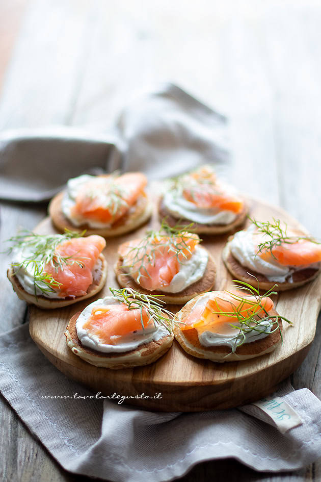 blinis ricetta