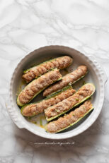 Zucchine ripiene al forno (3 varianti) - Ricetta di Tavolartegusto