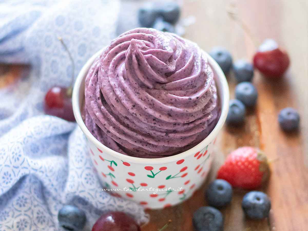 frozen yogurt senza zucchero