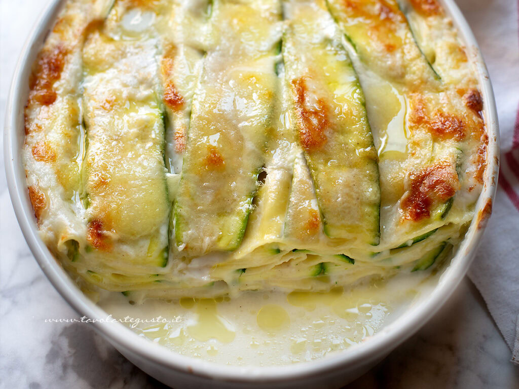 Lasagne di zucchine (tutto a crudo!)