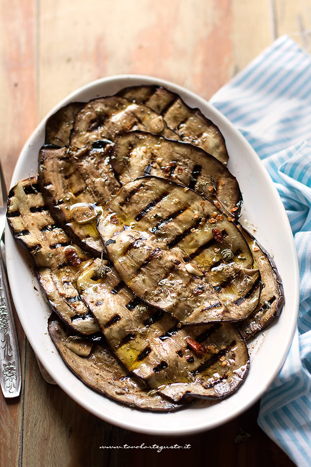 melanzane grigliate ricetta
