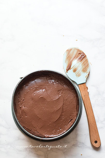 preparare la cheesecake alla nutella