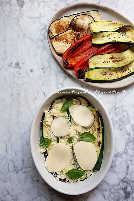 preparare la parmigiana di verdure estive