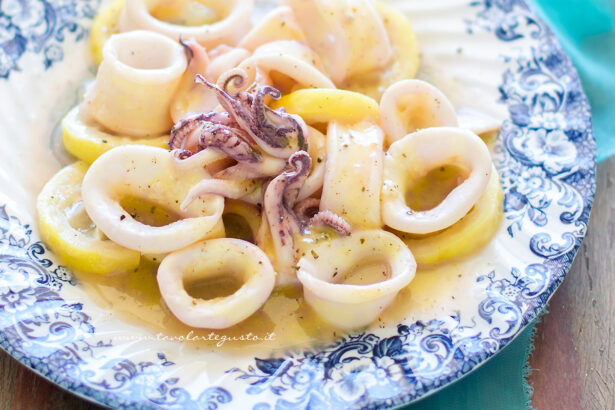 calamari al limone