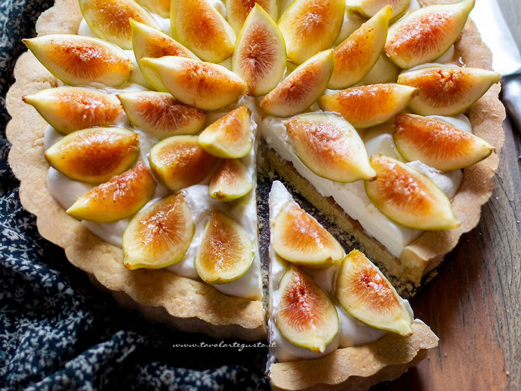 Crostata ai fichi (freschi e marmellata)