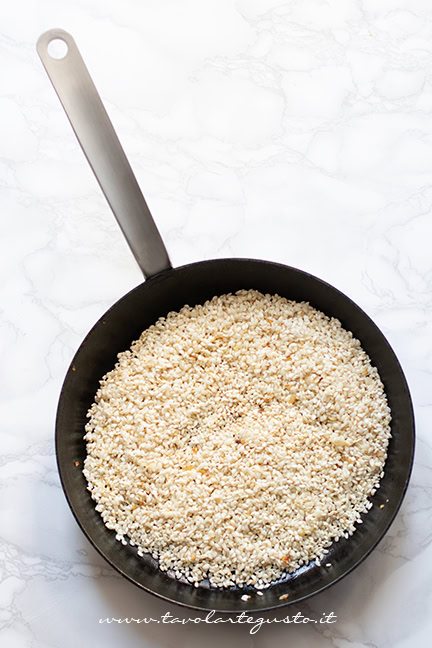 preparare il risotto ai fichi