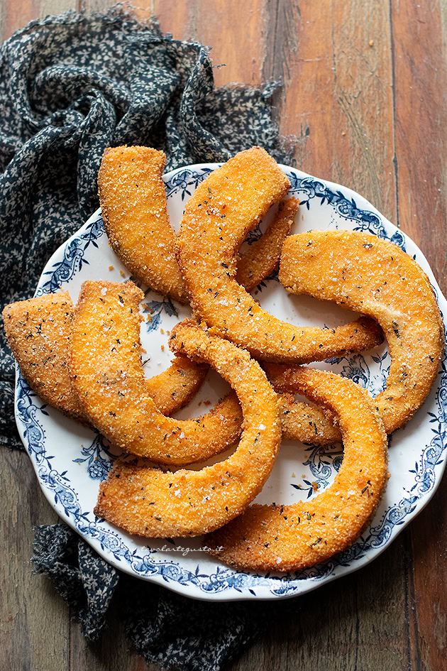 Cotolette di zucca ricetta