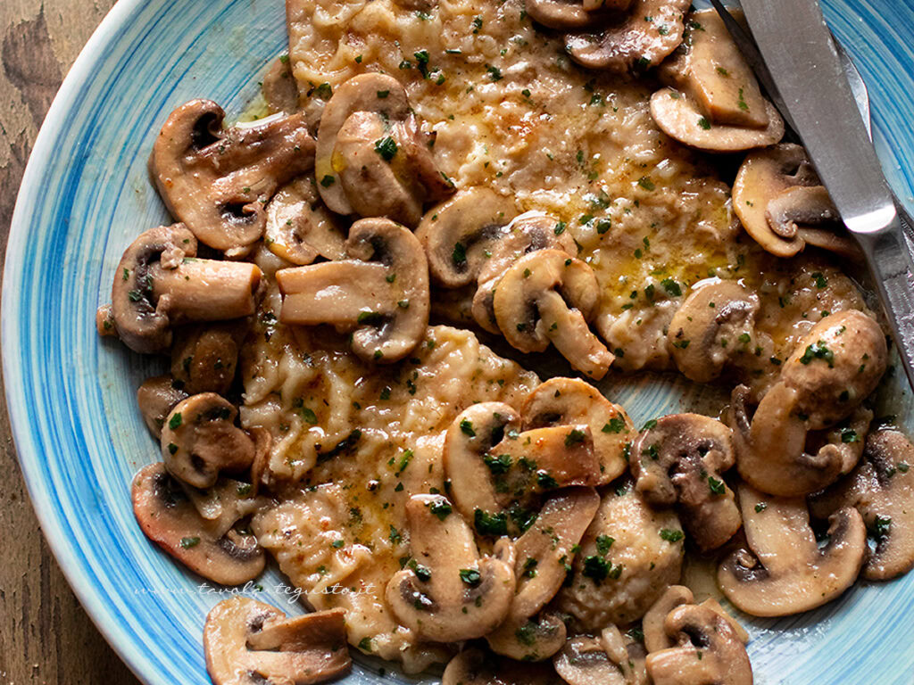 Scaloppine ai funghi (cremose e golose)