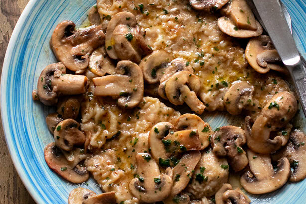Scaloppine ai funghi