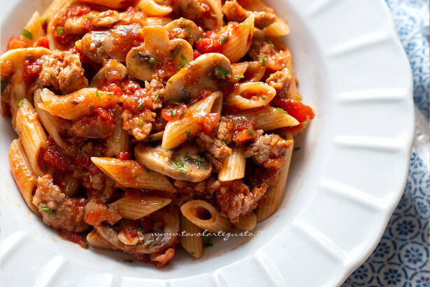pasta alla boscaiola