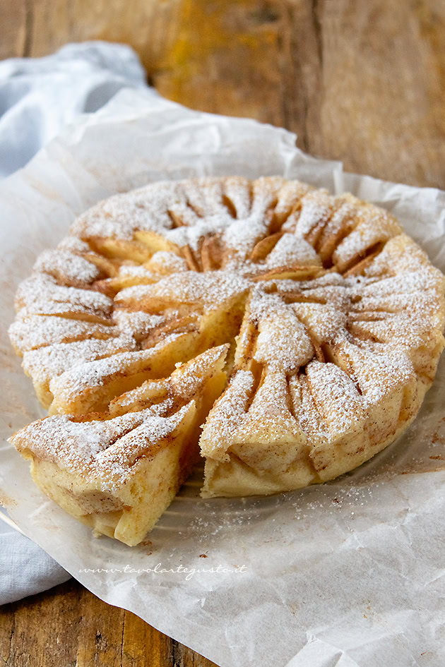 torta di mele al microonde