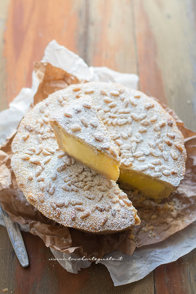 Torta della nonna ricetta