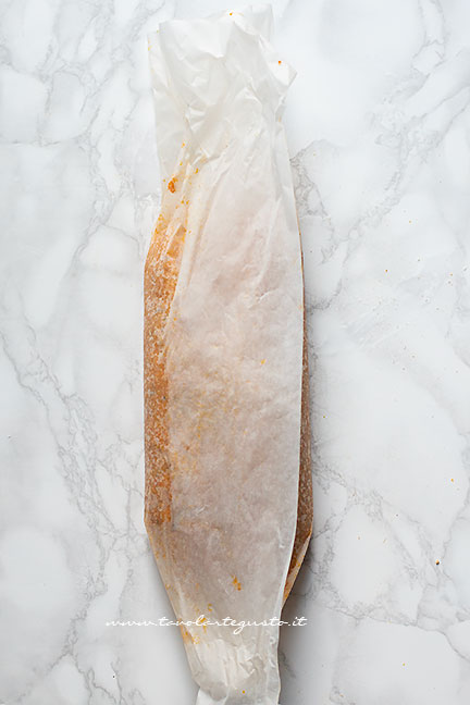 formare il polpettone di zucca