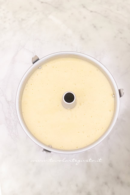 preparare la chiffon cake