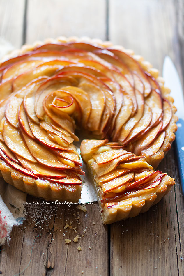 ricetta crostata di mele