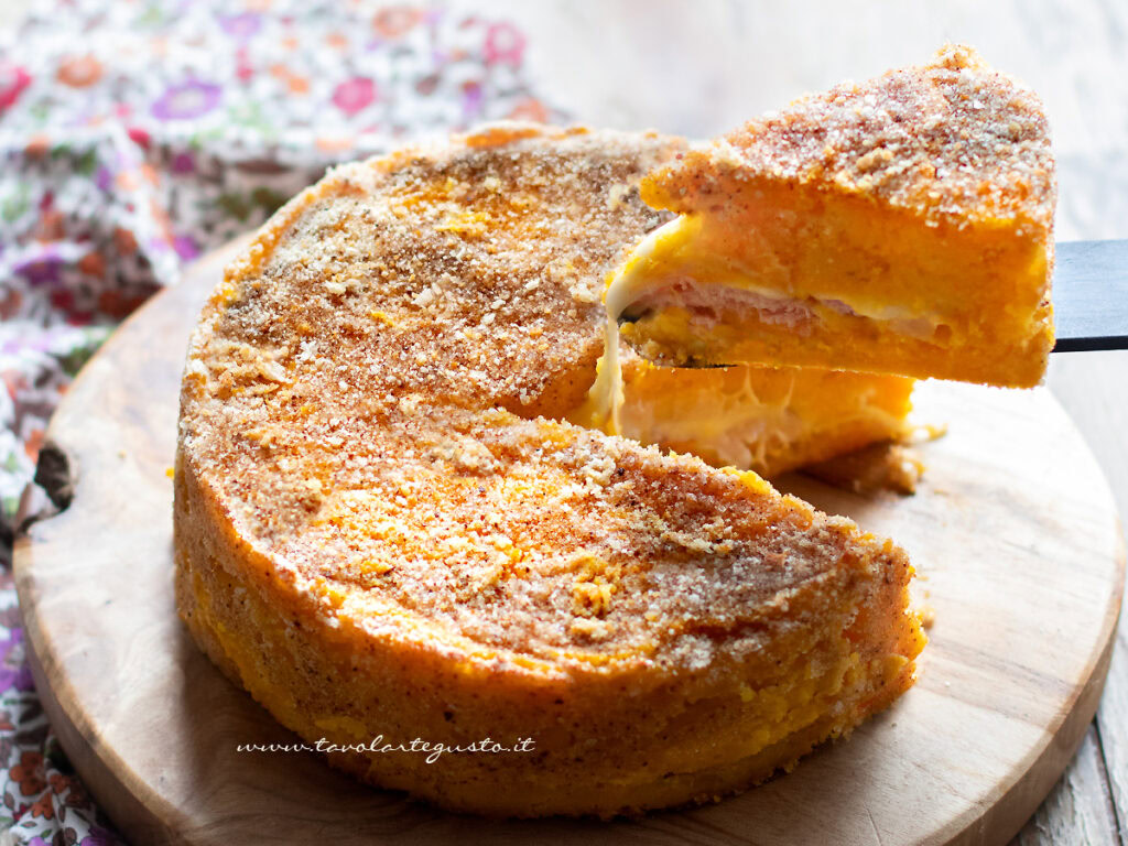 Sformato di zucca (facile e leggero)