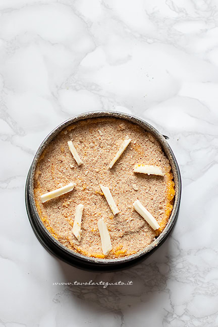 sformato di zucca pronto da cuocere