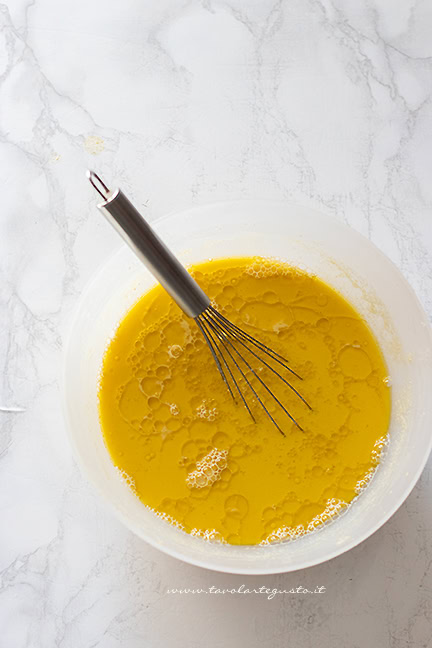 impasto della farinata di ceci