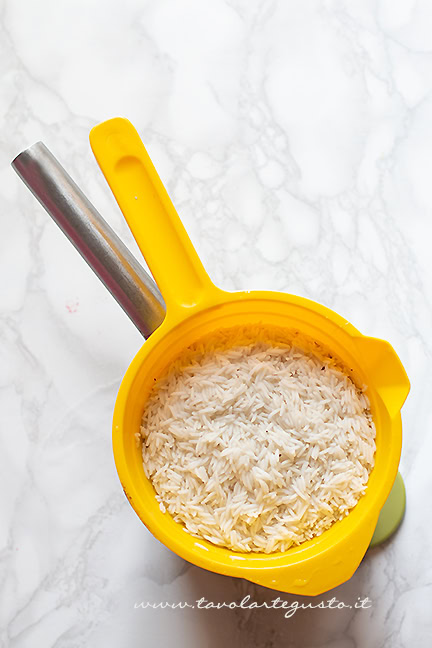 riso basmati per curry di ceci