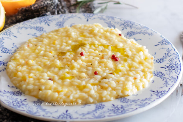 Risotto agli agrumi