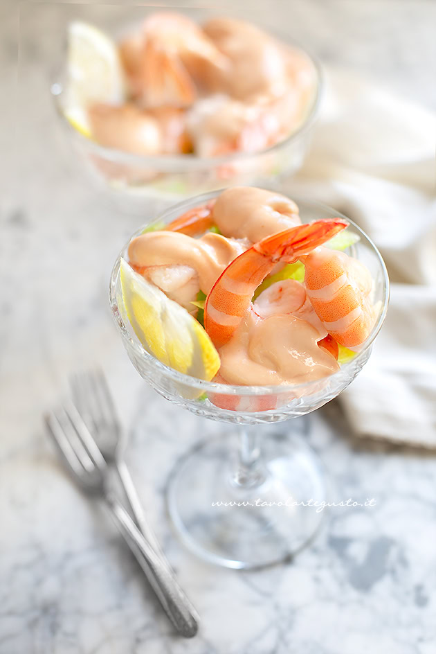 ricetta cocktail di gamberi