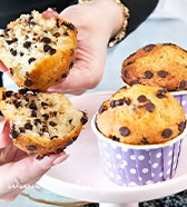 muffin con gocce di cioccolato- Ricetta muffin originali