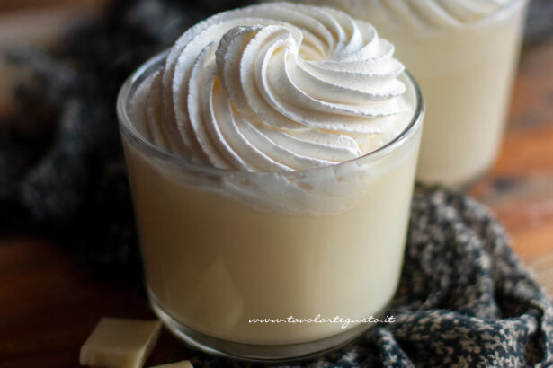 cioccolata bianca calda