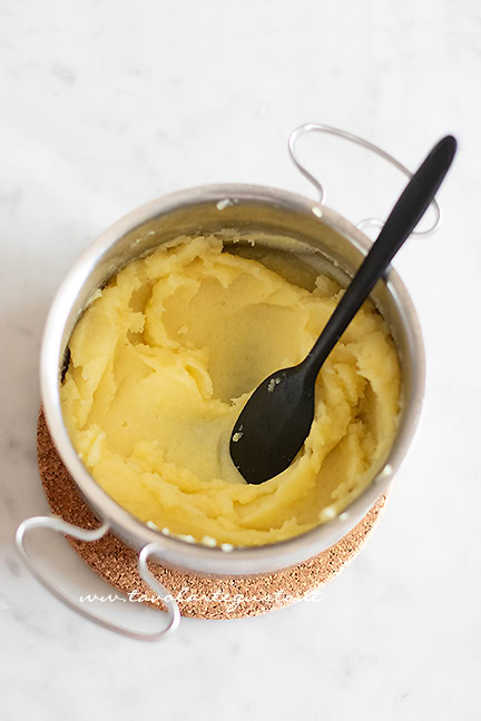 preparare il purè di patate