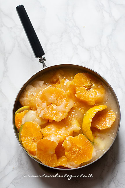 preparare la marmellata di arance