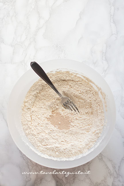 preparare l'impasto del pane