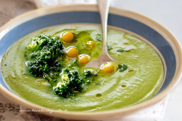 vellutata di broccoli