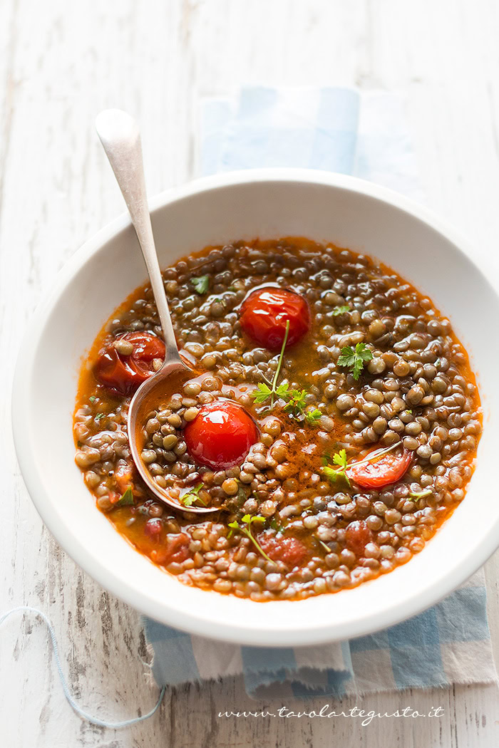 zuppa di lenticchie ricetta