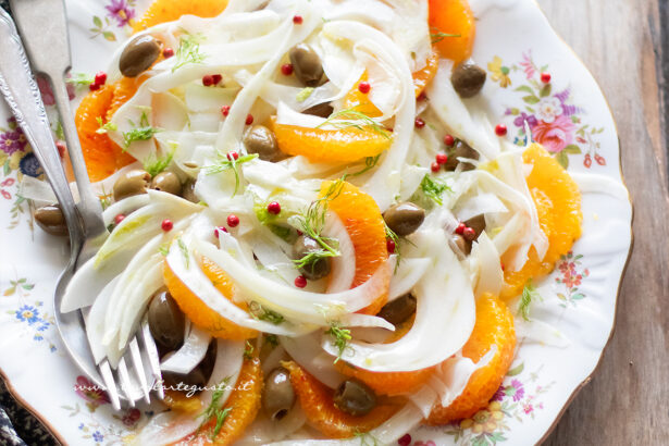 Insalata di finocchi e arance