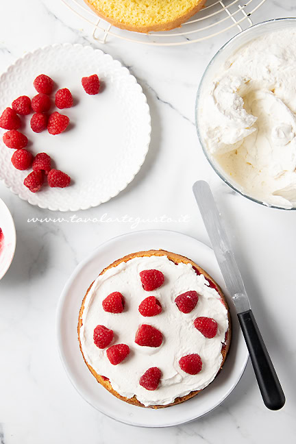 decorare la layer cake