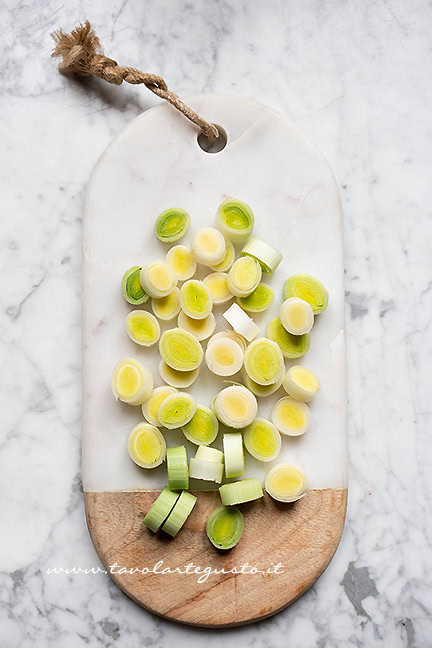 preparare i porri in padella