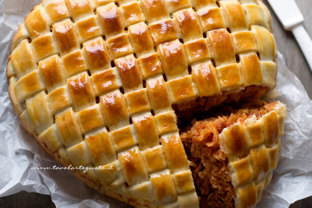 tagliatelle in crosta