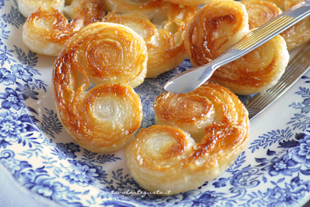 ventagli di pasta sfoglia