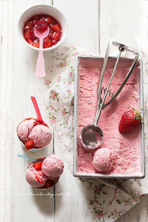Ricetta Gelato alla fragola