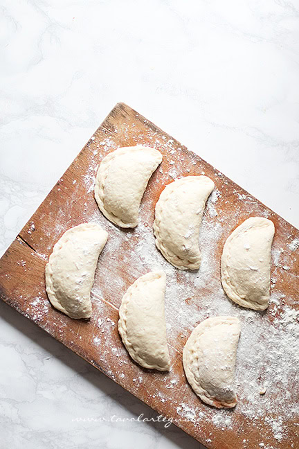 panzerotti pronti da cuocere
